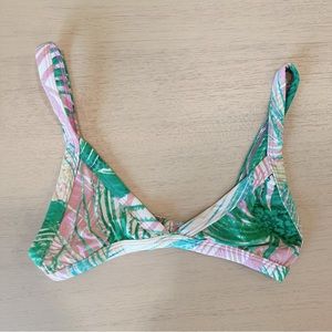 San Lorenzo Geo Palms Bikini Top